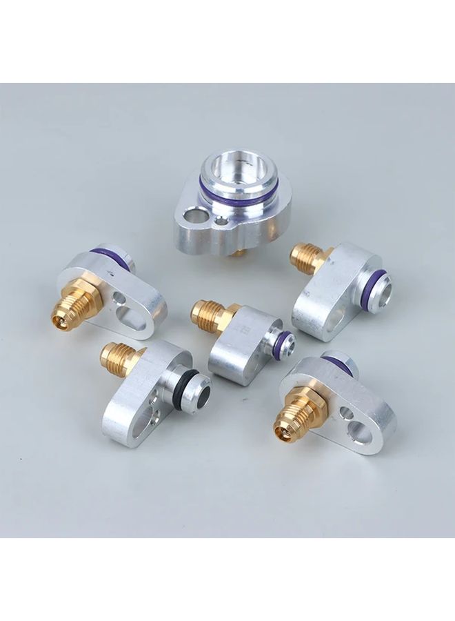 Universal Model A Metal Air Conditioning Leak Detection Plug Adjustable Pressure Flow Tester - Image 3