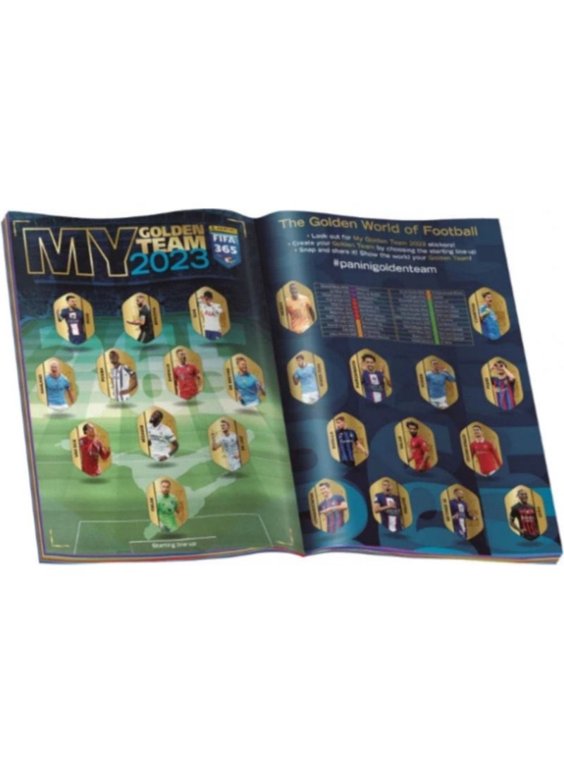 Toyfest - Panini Fifa 365 2023 Football Player Stickers Cards Album 2 Pack Stickers - Image 1
