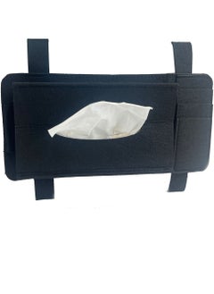 Generic Car Sun Visor Tissue Box Felt Napkin Holder Hanging Car Sun Shade Storage bag  - Image 1