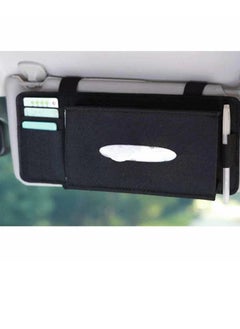 Generic Car Sun Visor Tissue Box Felt Napkin Holder Hanging Car Sun Shade Storage bag  - Image 2