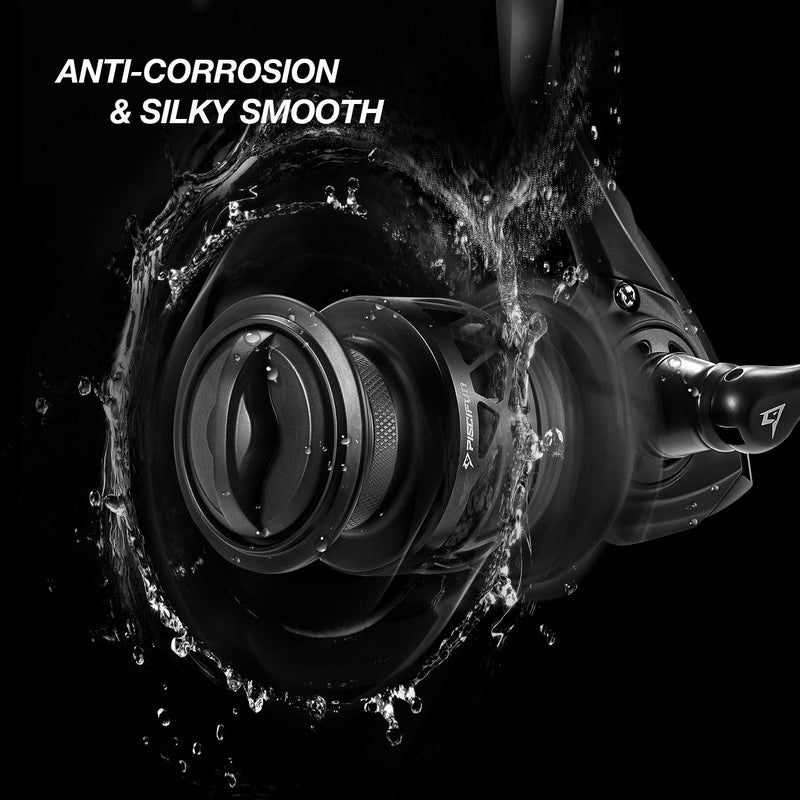 Piscifun Carbon X Spinning Reels, Light to 8.1oz, 6.2:1 High Speed Gear Ratio, Carbon Frame and Rotor, 10+1 Shielded BB, Smooth Powerful Freshwater and Saltwater Spinning Fishing Reel, 3000 Series - Image 3
