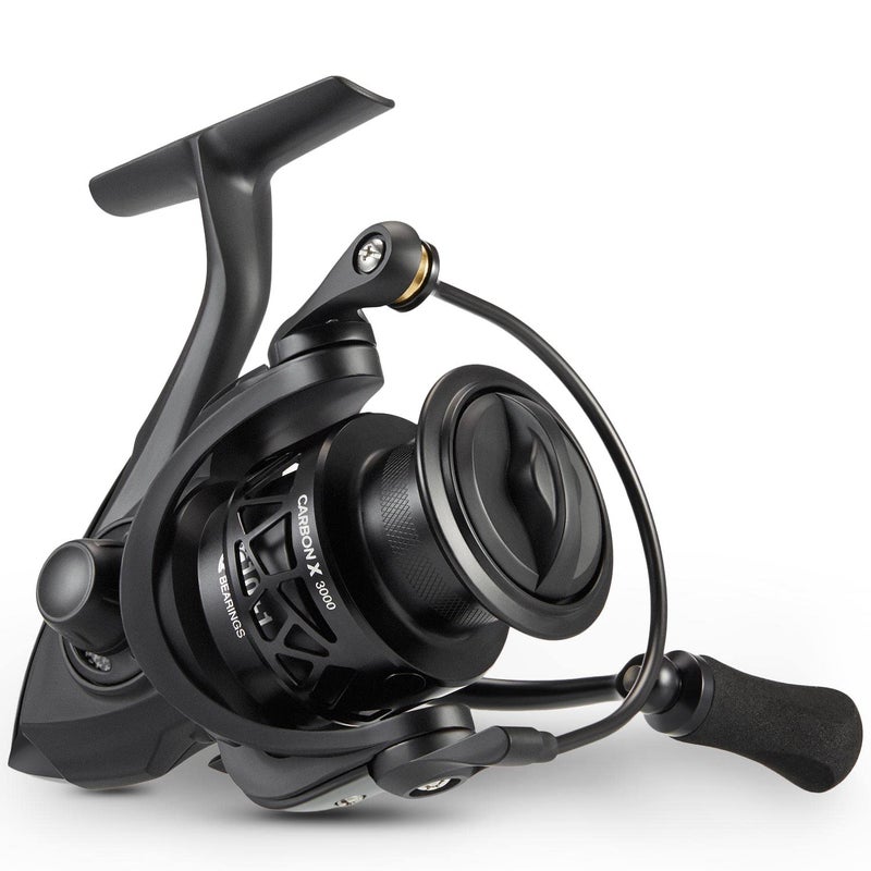 Piscifun Carbon X Spinning Reels, Light to 8.1oz, 6.2:1 High Speed Gear Ratio, Carbon Frame and Rotor, 10+1 Shielded BB, Smooth Powerful Freshwater and Saltwater Spinning Fishing Reel, 3000 Series - Image 1