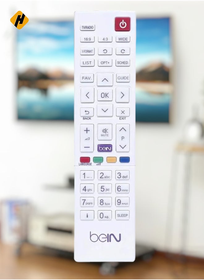 بين استبدال جهاز التحكم عن بُعد لمستقبل Bein Sports White 