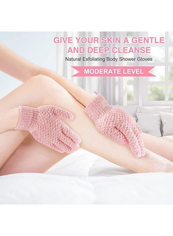 Yiclick Heavy Exfoliating Gloves, Exfoliating Body Scrubber For Bath Shower Exfoliation, Body Scrub Exfoliator For Dead Skin Remover, Exfoliate Sponge Loofah Washcloth Mitt Men Women - Image 2