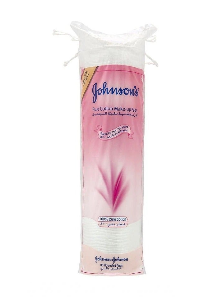 Norsina Micellar Cleansing Water For Normal Skin With Orchid 200 ml With Johnsons Pure Cotton Makeup Pads 80 Pieces  - Image 3
