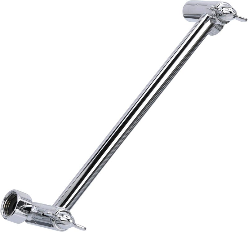 Delta Faucet 10-inch Adjustable Extension Shower Arm for Shower Heads, Chrome UA902-PK - Image 2