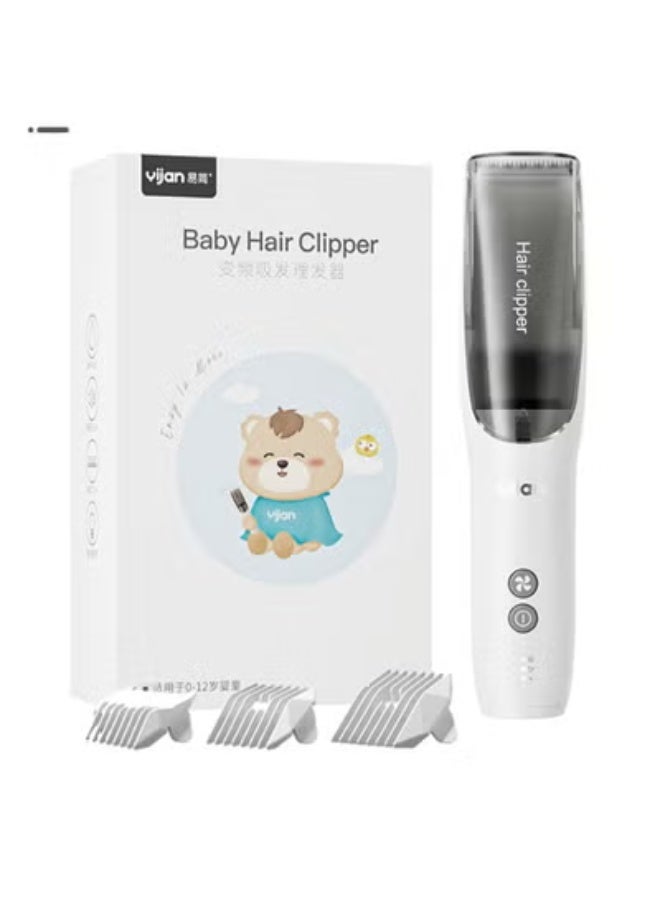 Yijan Waterproof Children’s Hair Clipper with Suction and USB - Image 1
