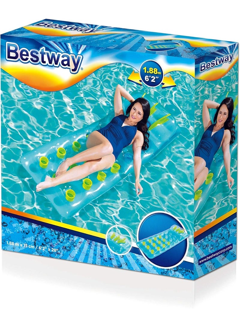 Bestway Beach Bed Pool Lounge 188x71cm - Image 3