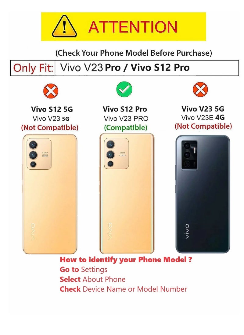 Unipha - Flexible TPU Screen Protector Designed For vivo V23 Pro Clear HD Self Healing Unbreakable Film - Image 1