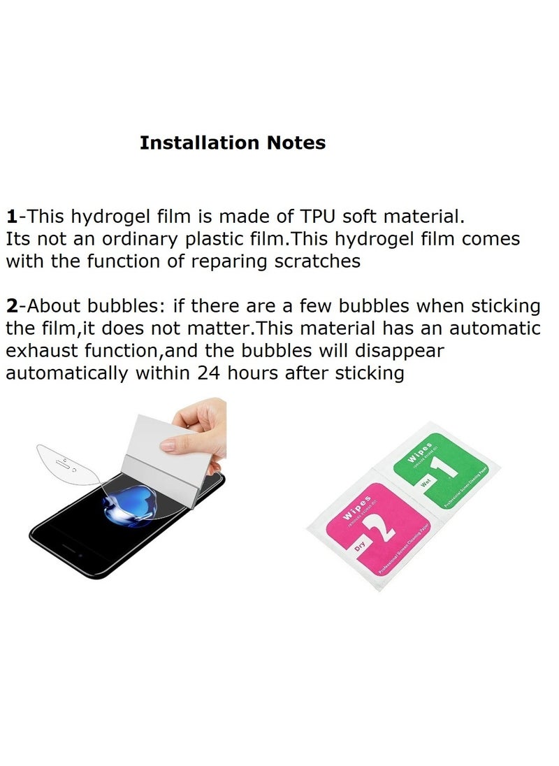 Unipha - Flexible TPU Screen Protector Designed For vivo V23 Pro Clear HD Self Healing Unbreakable Film - Image 1