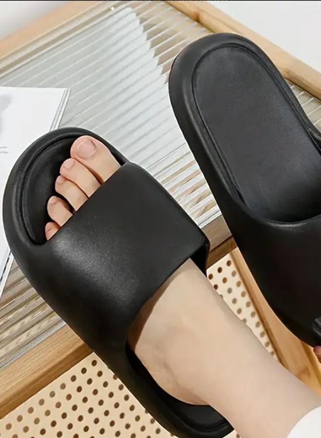 Sneak-a-Peek Plain Comfort Slides - Image 3