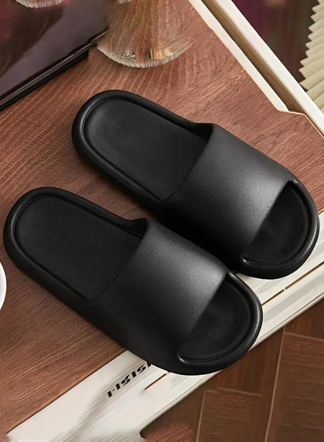 Sneak-a-Peek Plain Comfort Slides - Image 2