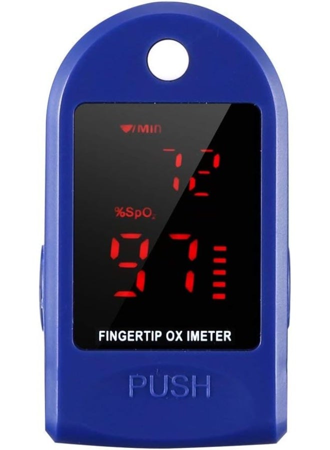Pulse Oximeter - Accurate Oxygen & Pulse Monitor for Children and Adults with LED Display and Lanyard - Image 2