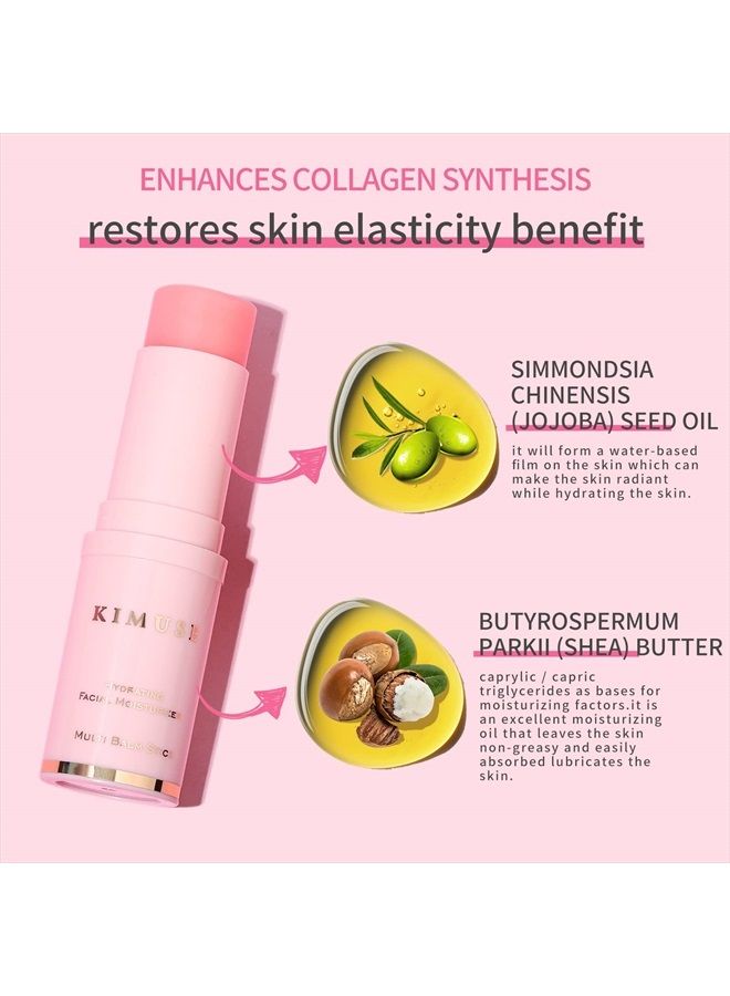 KIMUSE Hydrating Moisturizing Stick, Multi Balm Stick, Moisturizer For Face Skin Care, Hydrating Primer - Image 4