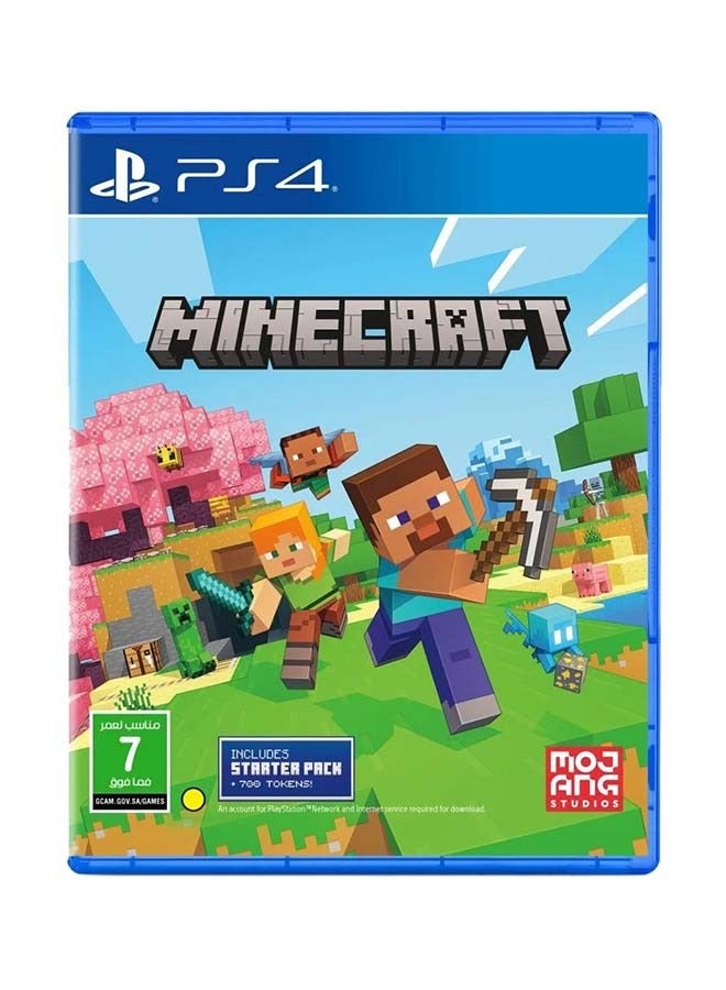 MOJANG Minecraft Starter Pack - Official KSA Version - Children's - playstation_4_ps4 - Image 1