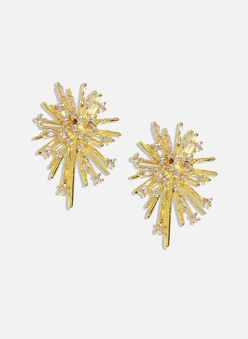 SOHI Timeless Elegance Artificial Stud Earring Jewellery - Image 1