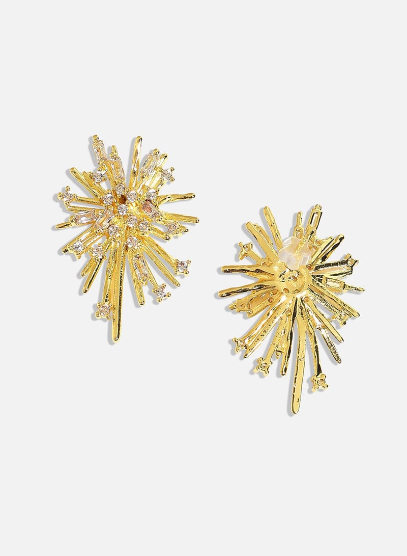 SOHI Timeless Elegance Artificial Stud Earring Jewellery - Image 2