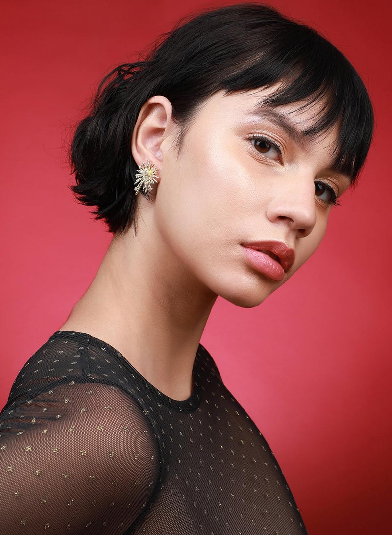 SOHI Timeless Elegance Artificial Stud Earring Jewellery - Image 3
