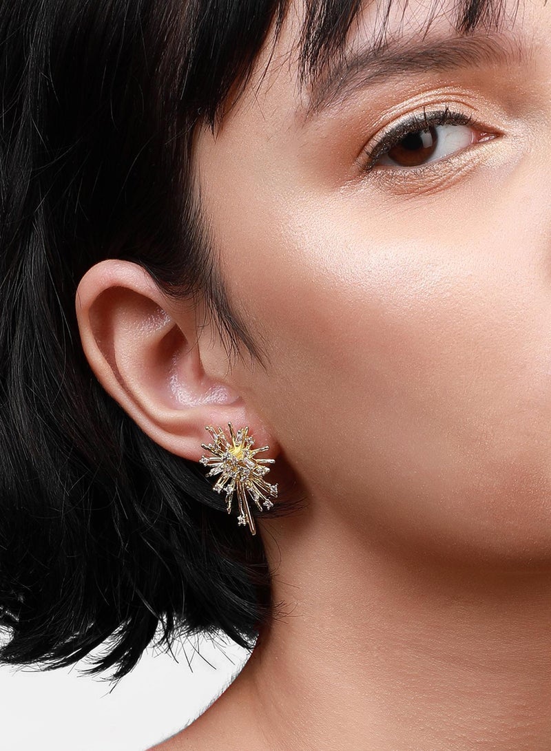 SOHI Timeless Elegance Artificial Stud Earring Jewellery - Image 4