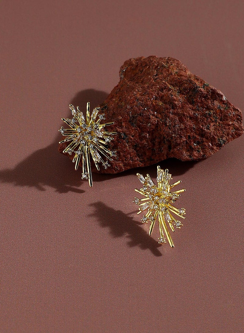 SOHI Timeless Elegance Artificial Stud Earring Jewellery - Image 5