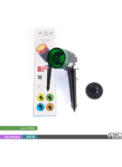 ACK Green Color PC Staked Lawn Fixture GU10 Socket Lawn Lighting  - Image 2