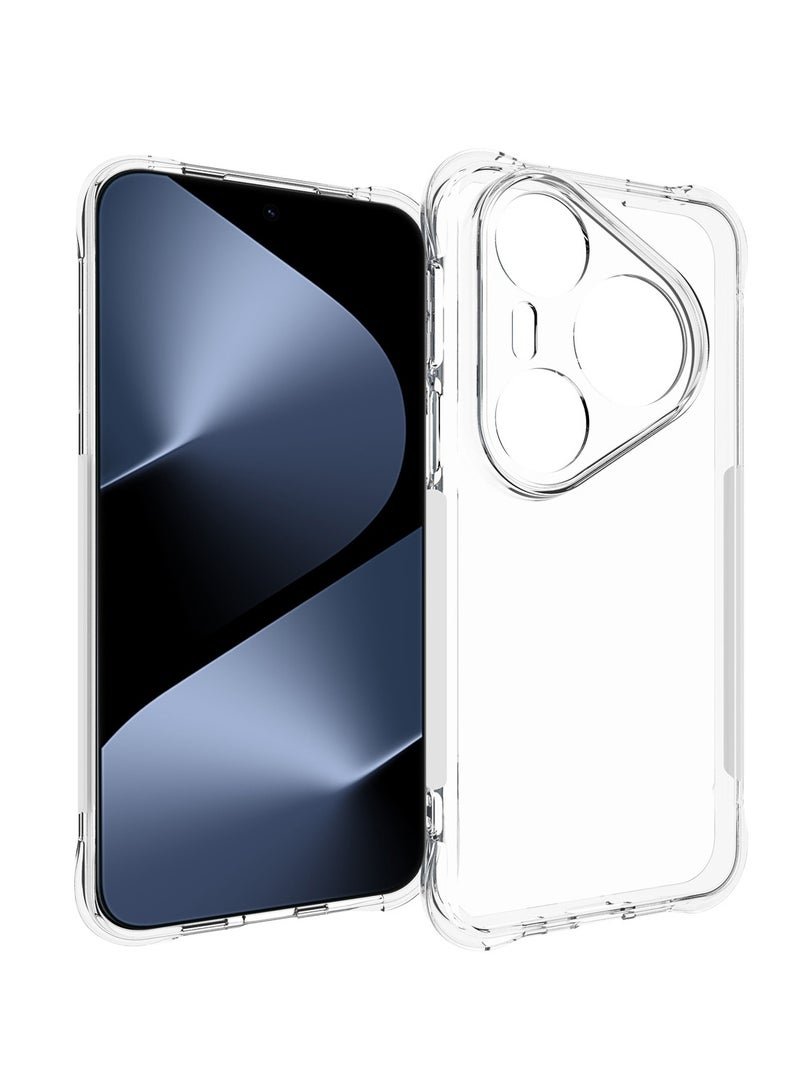 CHAPPELINE Huawei Pura 80 Pro 5G 2025 TPU Soft Corners with Hard PC Case Cover (MCTPTN) - Clear - Image 1