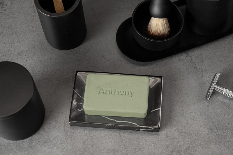 Anthony Men's Buff It Hydrating Soap Bar, 5 Oz - Enriched with Jojoba Beads, Aloe Extract, Avocado & Coconut Oils for Hydrating & Nourishing Body Skin - Image 3