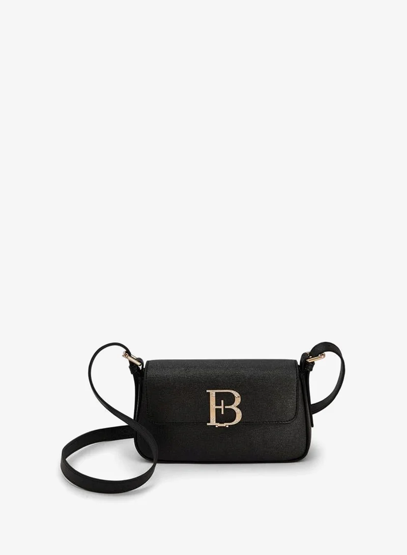 Floral Bella Embellished Logo Crossbody Bag with Adjustable Strap
