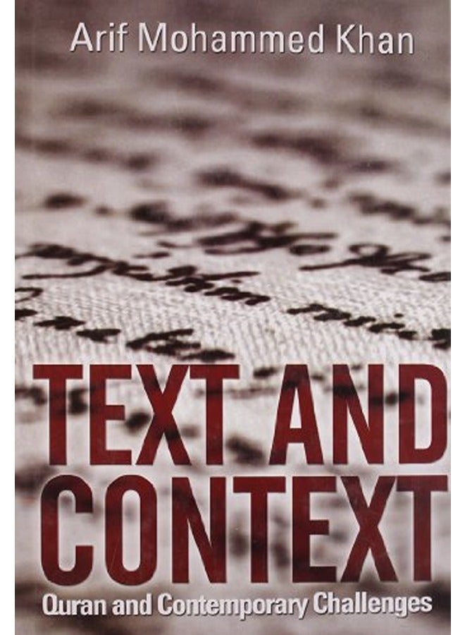 TEXT AND CONTEXT