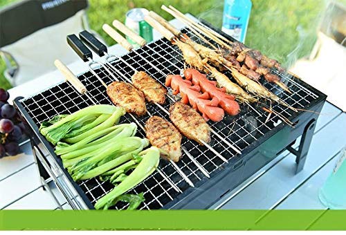 CALIST Folding Portable Outdoor Barbeque Charcoal BBQ Grill Oven - Image 4