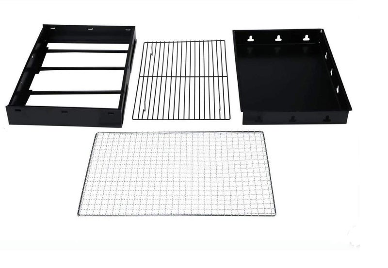 CALIST Folding Portable Outdoor Barbeque Charcoal BBQ Grill Oven - Image 3