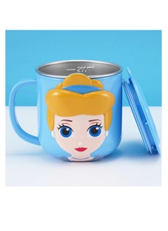 Disney Disney Stainless Steel Water Cup | 3D Water Cups Featuring Cinderella Design | Cinderella-Themed Water Cups | Water Cup with Cinderella Illustrations | Cinderella Design Water Bottle | Original Disney Water Cup | Disney Food Storage Containers for Kids | 3D Drinking Tools Featuring Beloved Cinderella Character | Child-Safe Water Cups from Disney | Fun Designs for Disney Water Cups | Cinderella Kids Cup | Cinderella Cups | Disney Cups | Baby Water Cup with Cinderella Design  - Image 1