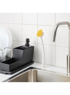 Zaboon Dish-washing brush, bright yellow/off-white  - Image 2