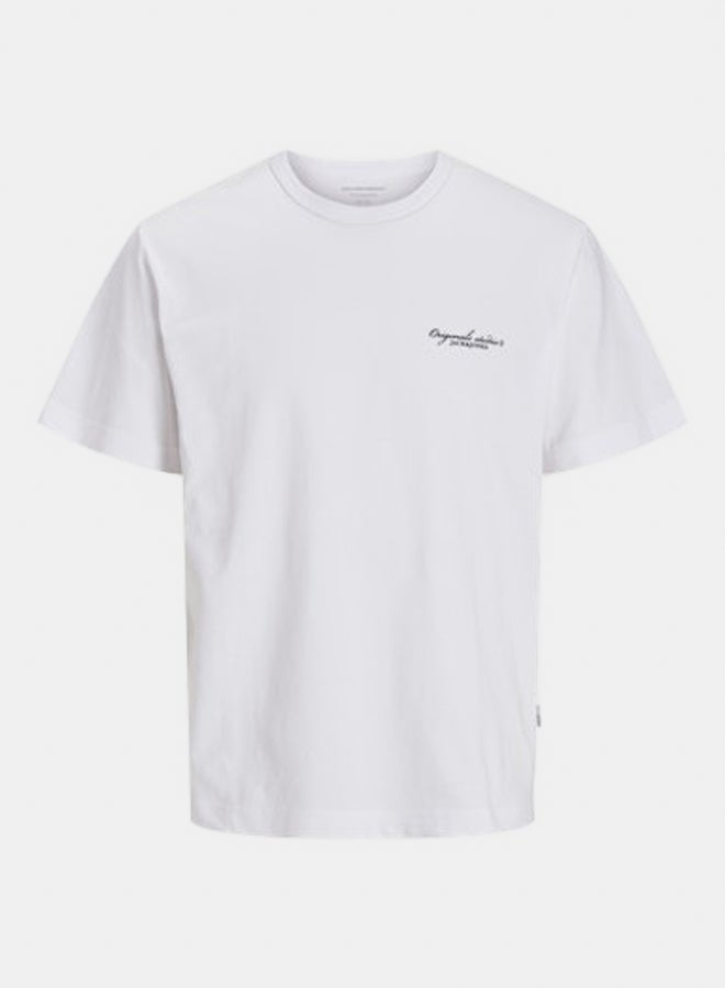 JACK & JONES Mens Boston Chest Branding Tee
