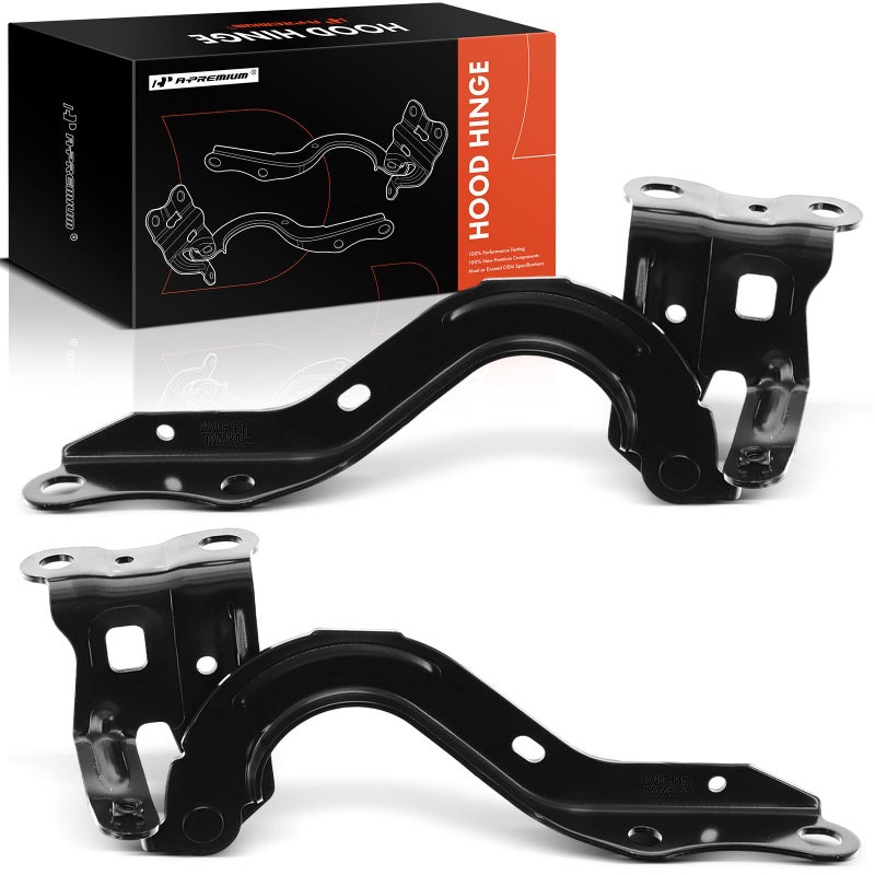 A-Premium APremium Driver and Passenger Hood Hinges Compatible with Toyota Corolla 2020 2021 2022 Sedan Set of 2 Front Left and Right Side Hood Hinges - Image 2