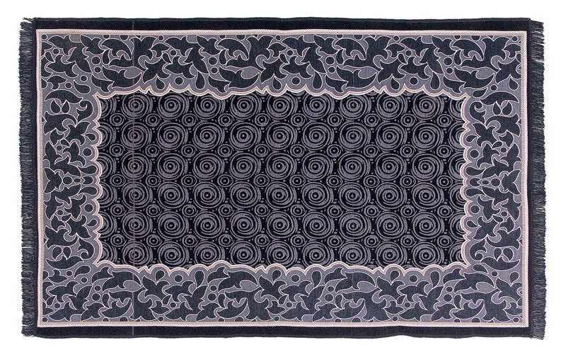 Braids Home Jacquard Weaved Premium Living Room Carpet and Area Rug -(5ft x 7 ft, Multicolor) - Image 2