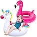 Camlinbo 2 Pack Pool Floats for Kids Unicorn Flamingo Swim Ring Kids Pool Floaties Inflatable Swimming Pool Raft Party Water Toys for Age 25 Year Toddlers Girls Boys Summer Beach Float - Image 3