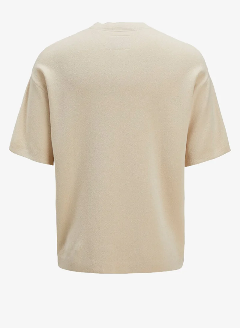 JACK & JONES Casual Regular Fit Crew Neck T-Shirt