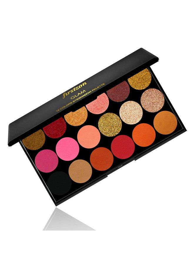 FIRSTZON 18 Color Combo Eyeshadow Palette Multicolor 22 G Matte & Shimmery Finish - Image 1