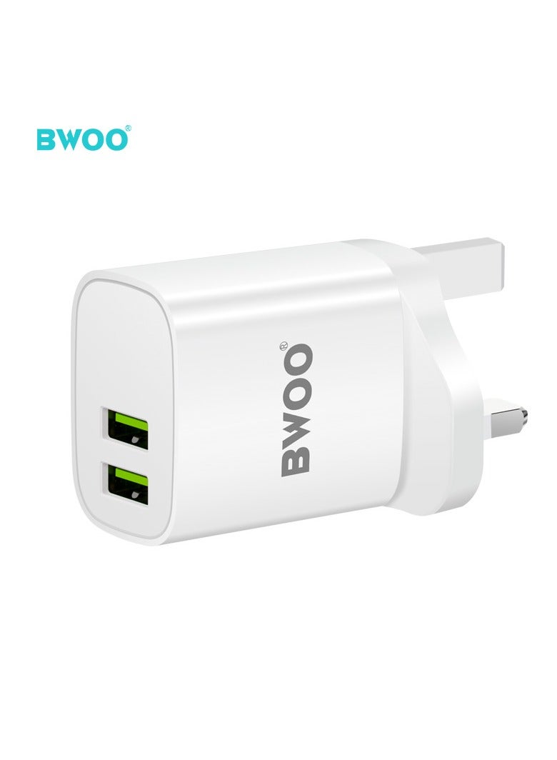 بوو طقم شحن بمنفذين مع كابل بيانات USB-A إلى Lightning - Image 3