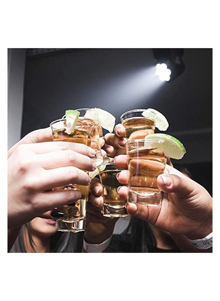 erorex Shot Glass, Set Of 12, Clear, 60 Ml, P00110, Shot Glass, Shooter Glass, Liquor Glass, Sipping Glass, Tiny Tumbler  - Image 3