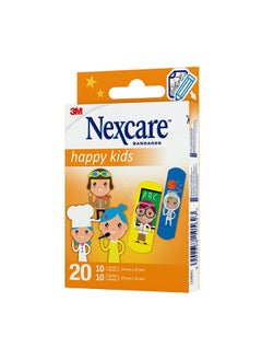 Nexcare ضمادات 3M Happy Kids - 20 قطعة  - Image 3
