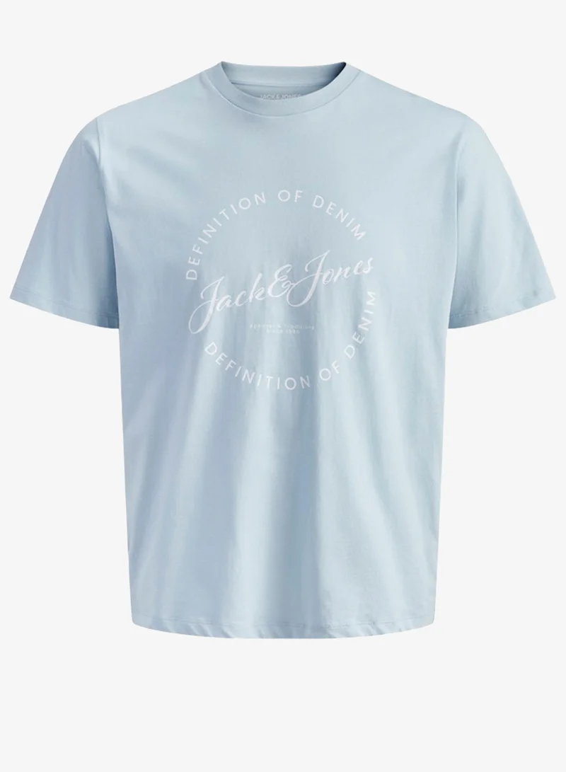 جاك وجونز جونيور تيشيرت جيه جيه جرايسون برقبة دائرية للأطفال