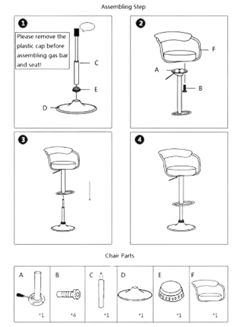 Pixels Furniture Adjustable Modern Design Swivel Leather Bar Stool for Home Kitchen with Backrest and Footrest - pzsku/ZE3D63DB5F3C443A8DDC7Z/45/_/1731341078/960b21c1-e590-4a96-82f1-3fb4e87f2db4