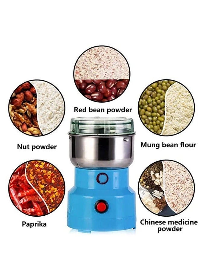 Electric Spice & Coffee Grinder,Stainless Steel Powder Machine Grinder with Large Grinding Capacity and HD Motor also for Spices Herbs, Nuts, Grains - Image 2