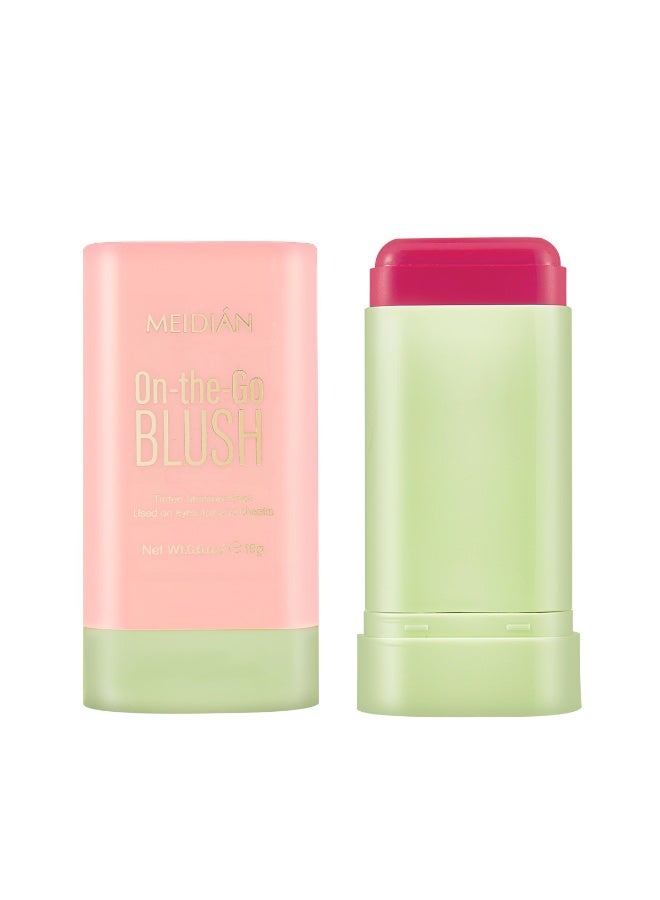 Meidián Blush stick natural nude makeup to brighten the complexion of rouge blush - PINK - Image 1