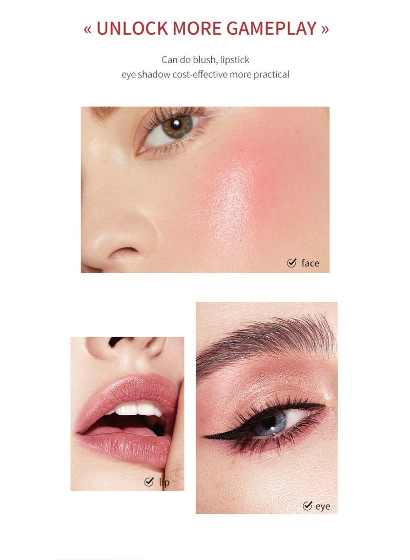 Meidián Blush stick natural nude makeup to brighten the complexion of rouge blush - PINK - Image 3