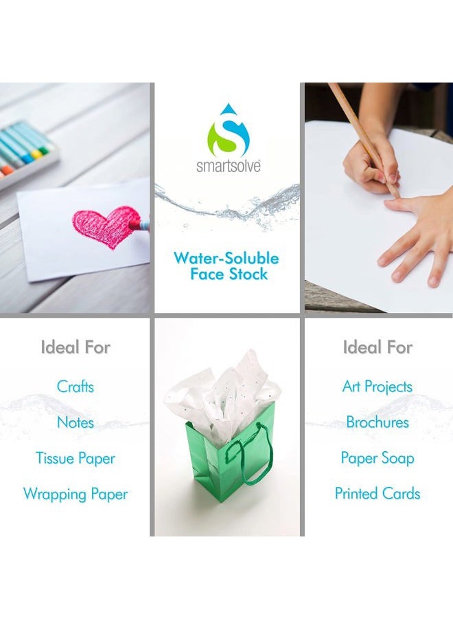 SmartSolve IT117138 8.5" x 11" Dissolving Paper (Pack of 25) - Image 5