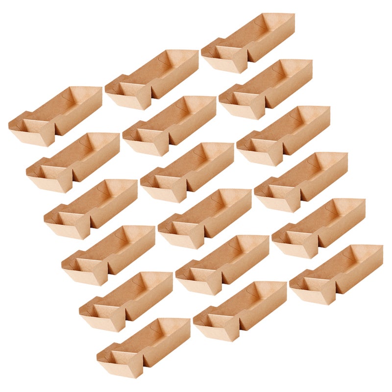 📦 صينية كرافت قابلة للتصرف بنية متينة مثالية للتجمعات الاحتفالية - Image 1