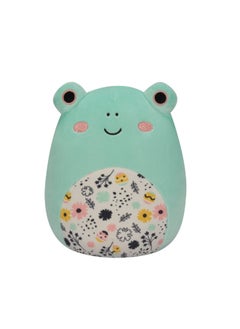Squishmallows 5 inch Fritz the Frog , Officially Licensed Kellytoy Plush Toy, Colorful Soft Toy, Gift for Kids, Girls & Boys Washable Squishy Stuff Toy Multicolor All Age  - Image 1